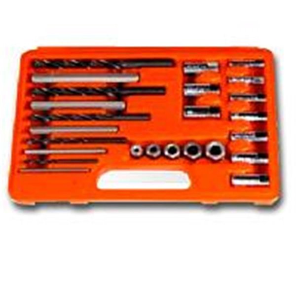 Tool Time Pneumatic 26 Piece Screw Extractor / Drill & Guide Set TO2566241